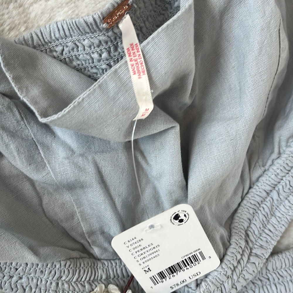 NWT Free People Cross Of Sunlight Mini Dress (M) - Picture 13 of 16